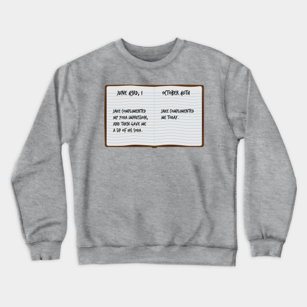 Journal Crewneck Sweatshirt by Ivelisse